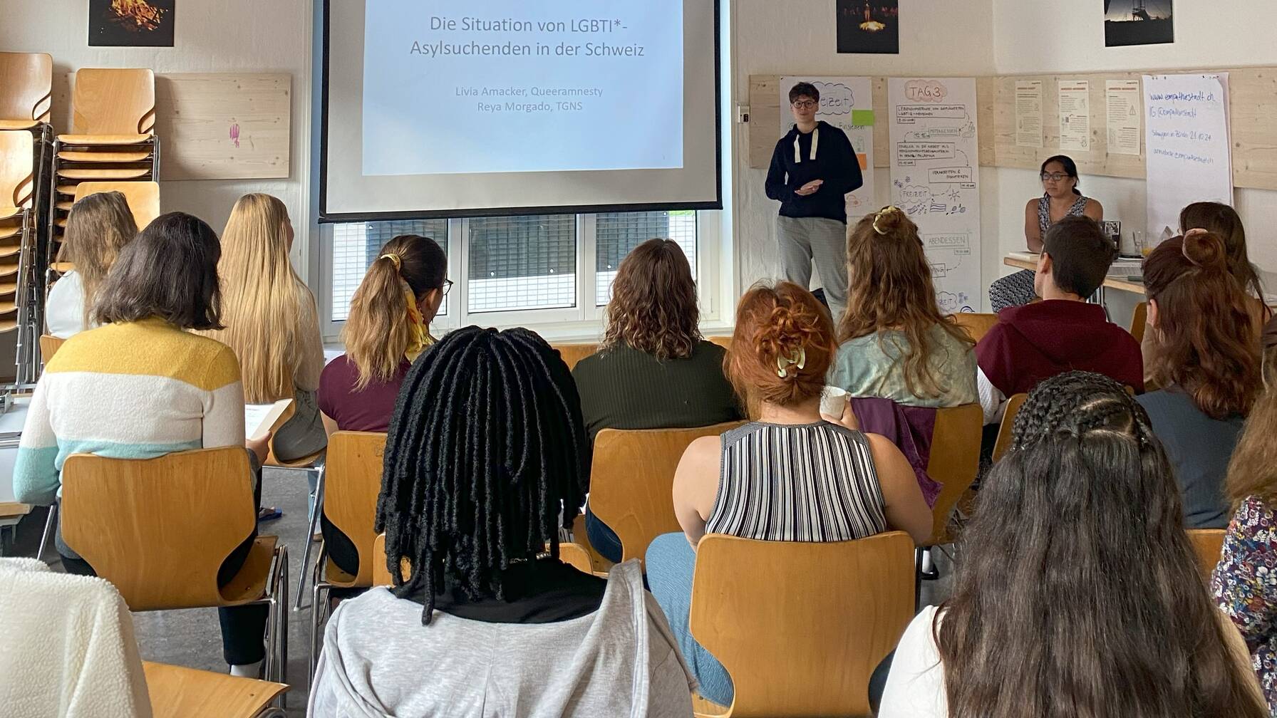 Das MigrAction-Weekend war geprägt von spannenden Inputs und Workshops. 