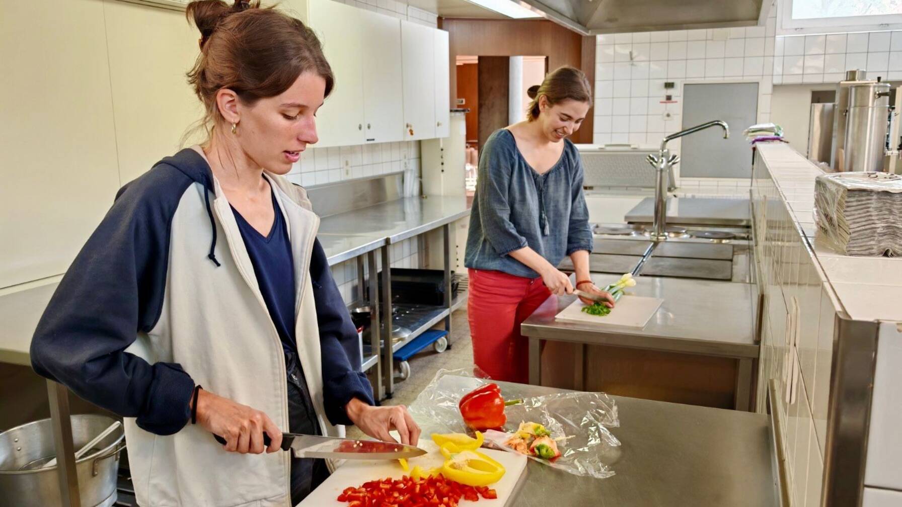 Kochaktivität beim Offener Hörsaal