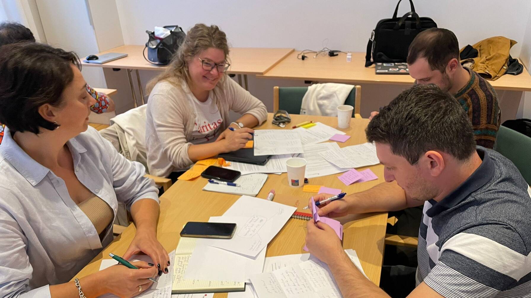 Gemeinsames Brainstorming