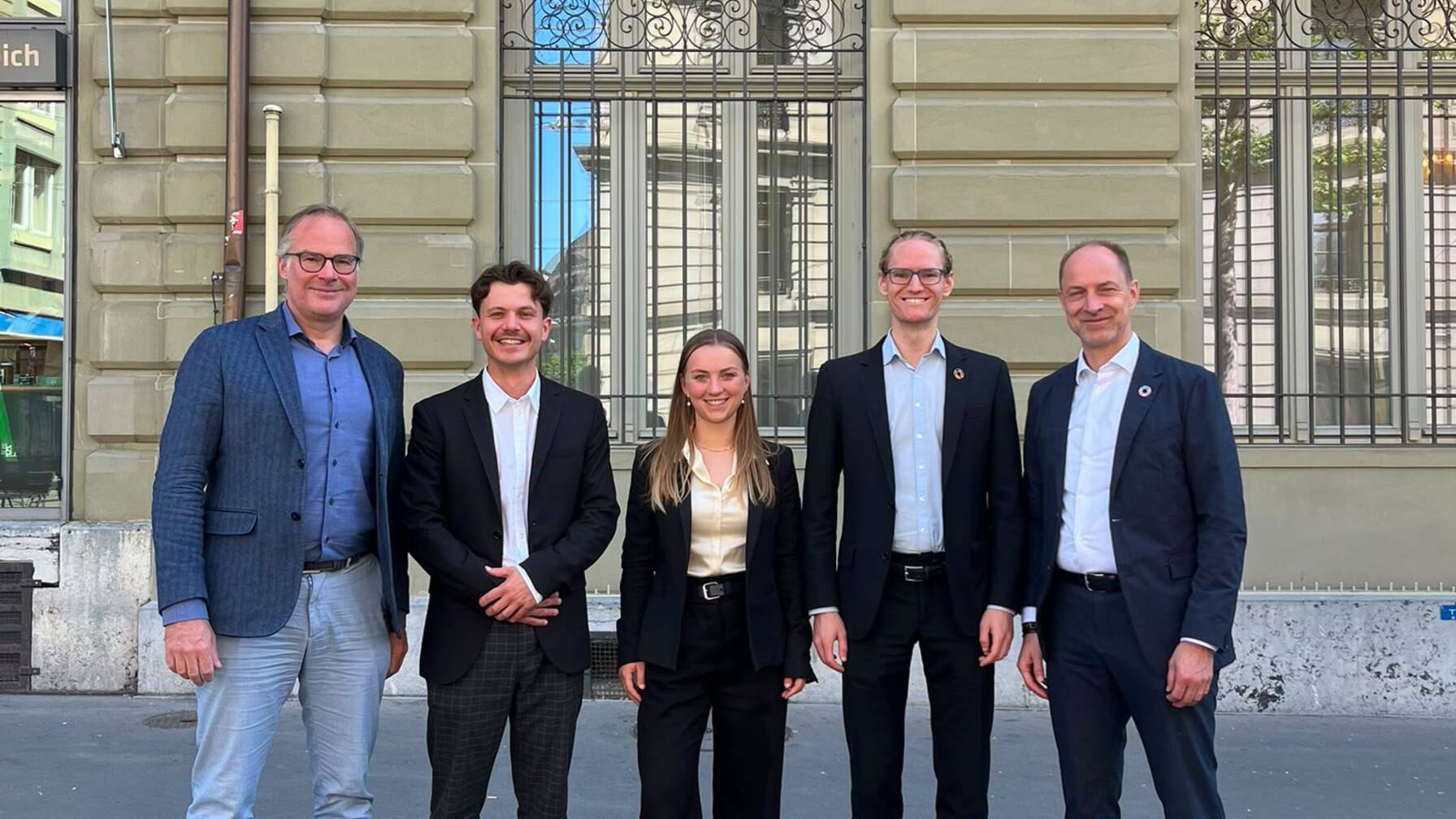 Nach einem Gespräch mit Daniel Dubas und Markus Reubi, den zwei Delegierten des Bundesrates für die Agenda 2030