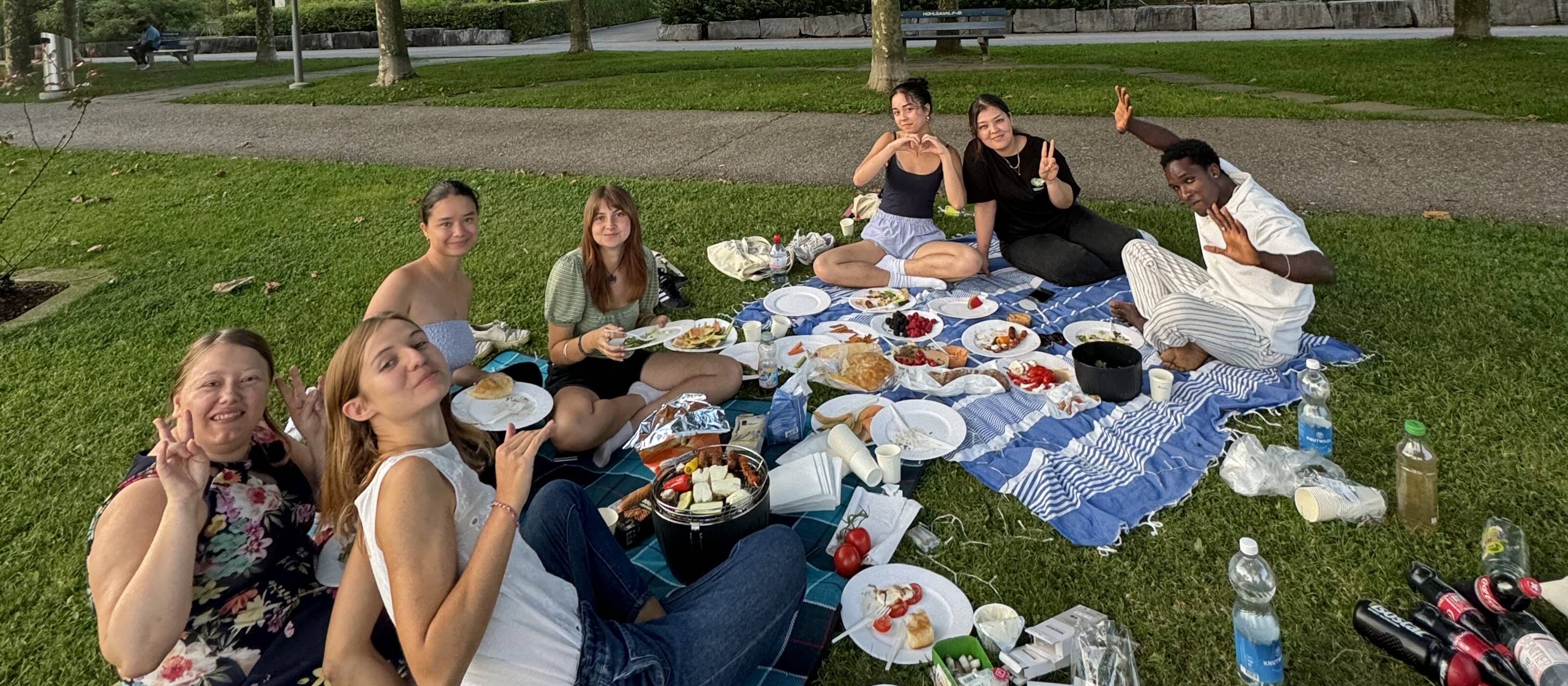 Freiwilligentreff beim Projekt ZusammenZeit