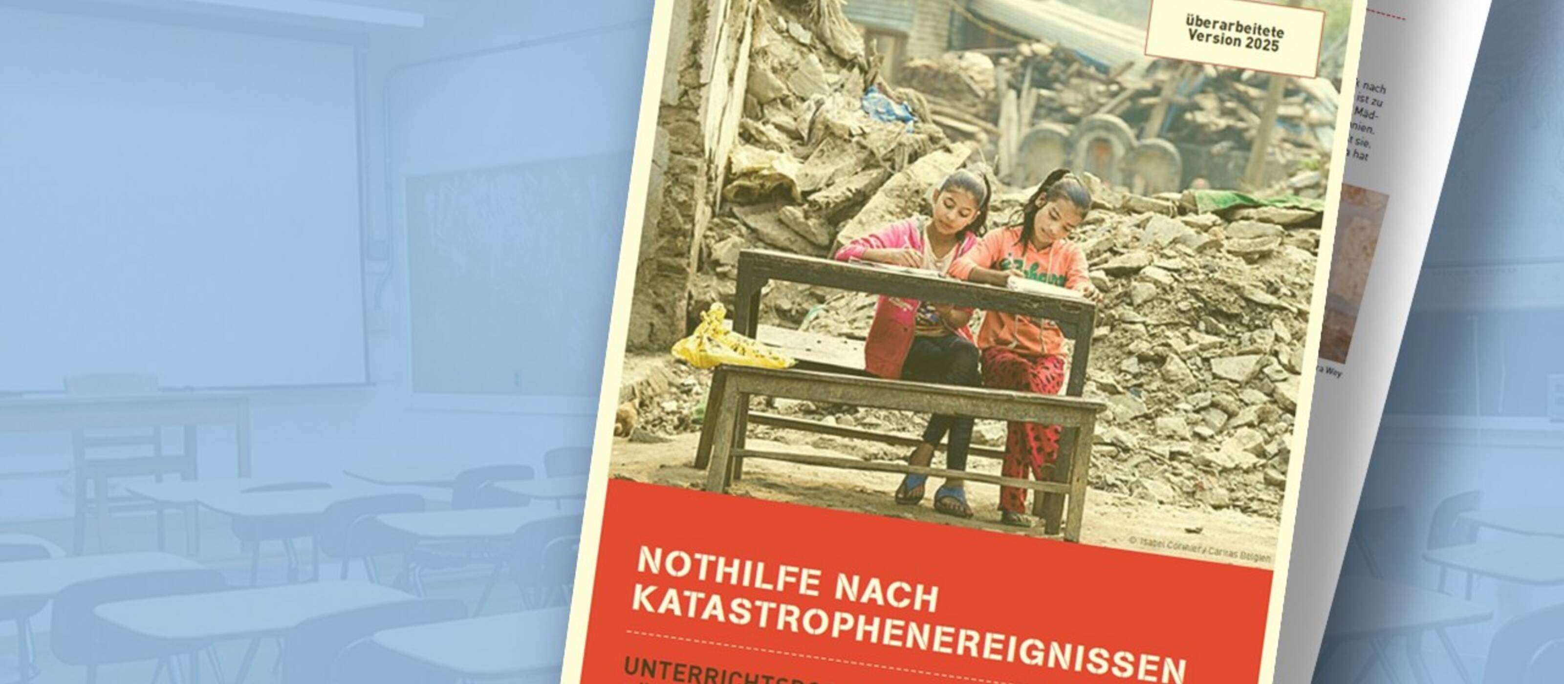 Banner Unterrichtsdossier Katastrophenhilfe