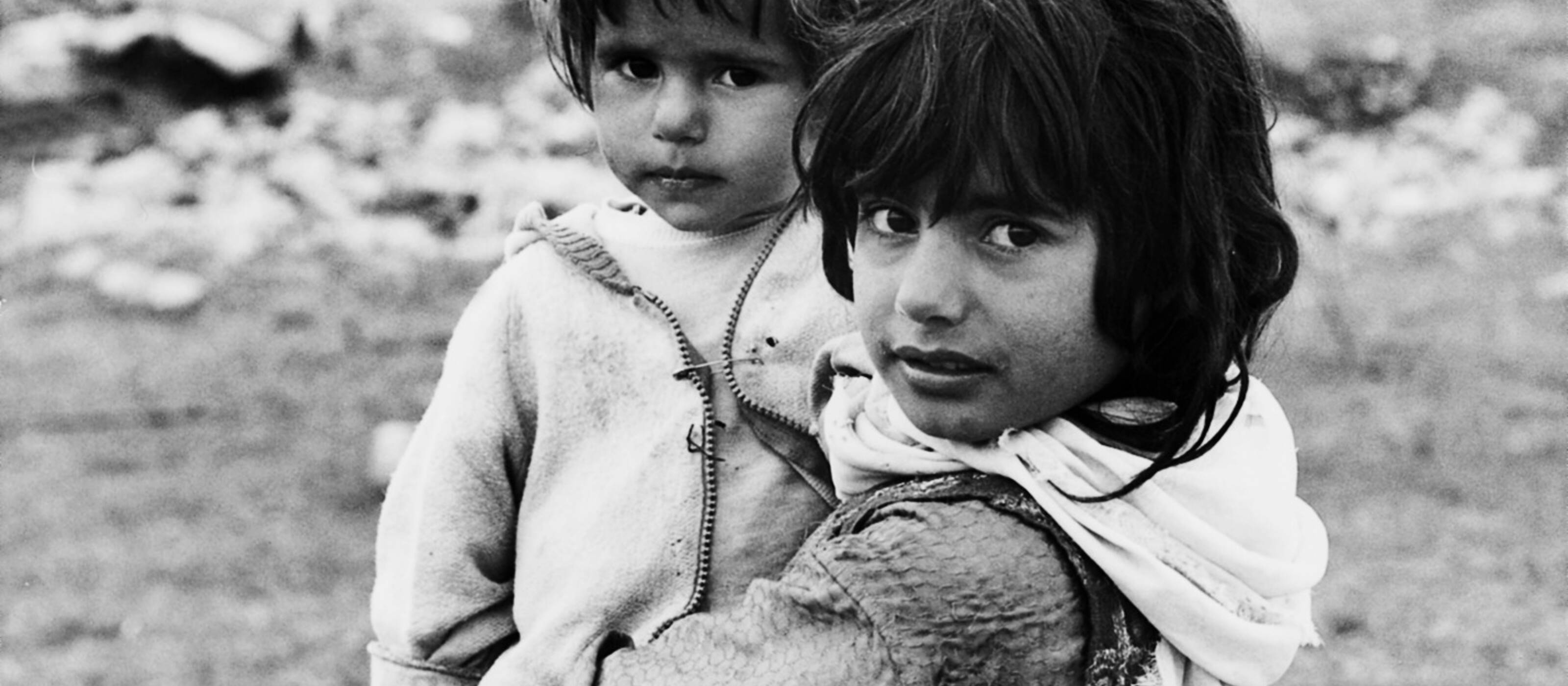 Sich für die Verletzlichsten einsetzen: Das ist seit je her ein Kernauftrag der Caritas (undatierte Aufnahme von kurdischen Geflüchteten).
