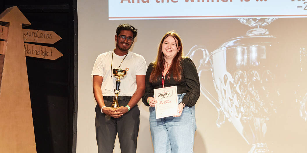 Gewinnerprojekt youngCaritas-Award 2021