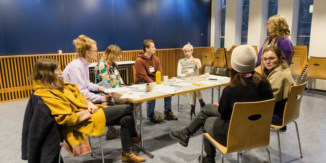 Projektmachende beim Workshop zu Networking