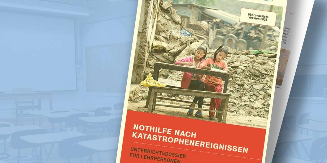 Banner Unterrichtsdossier Katastrophenhilfe