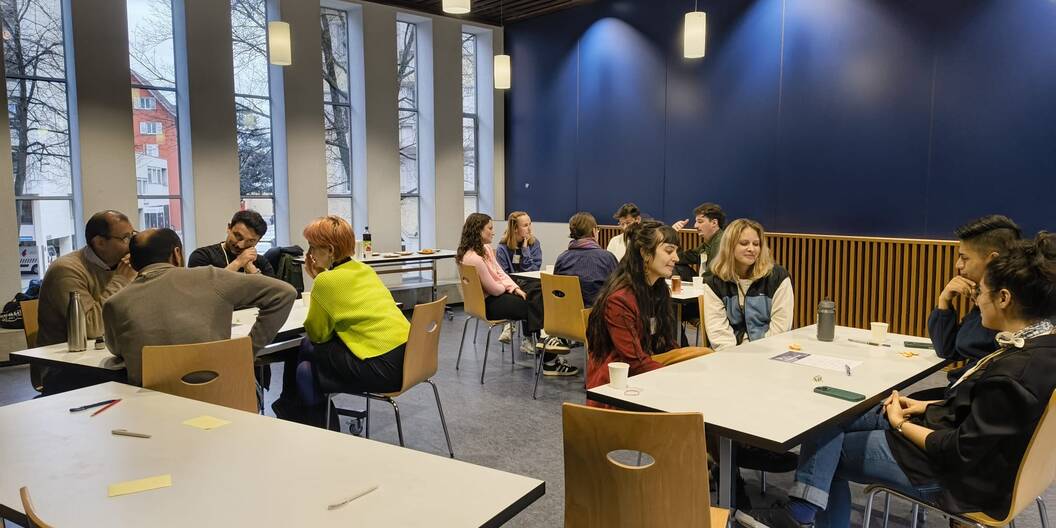 Projektmachende am Workshop zu Vernetzung